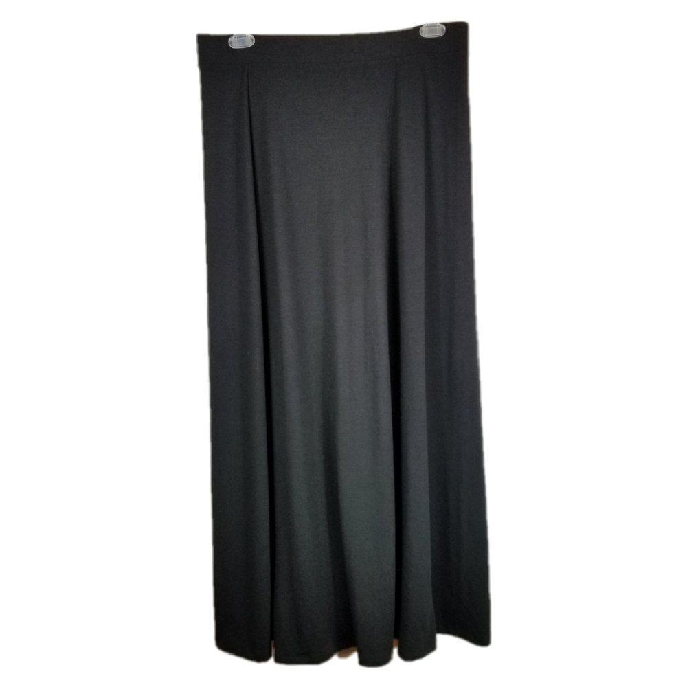 Maurice Womens Maxi Skirt Sz 0 Black Stretch